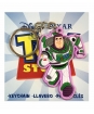 2D kľúčenka - Buzz Lightyear - Toy Story - 6 cm