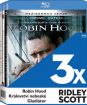 3x Ridley Scott  (Gladiátor, Robin Hood, Království nebeské - 3Bluray)