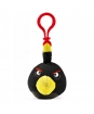 Plyšový Angry Birds čierny - prívesok