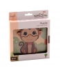 Drevené puzzle - opička - Jouéco - 15 cm
