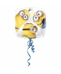 Héliový balón biely - Minions - 46 cm 