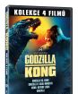 Godzilla a Kong kolekcia 4DVD