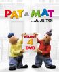 Kolekcia: Pat a Mat 1 - 4 (4 DVD)