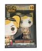 Kovový odznak Funko POP! PIN - Harley Quinn - DC Comics - 9,5 cm