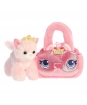 Plyšová kabelka s mačičkou - Princess Kitty - Fancy Pals - 20,5 cm