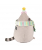 Plyšová mačička Pusheen s čiapkou a šálom - Pusheen - 26 cm