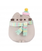 Plyšová mačička Pusheen s čiapkou a šálom - Pusheen - 26 cm
