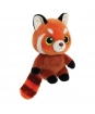 Plyšová panda červená Hapee Baby - YooHoo - 20 cm