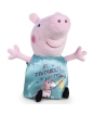 Plyšové prasiatko tyrkysové s jednorožcom - Prasiatko Peppa Magic (20 cm)
