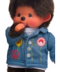 Plyšový Mončiči - Denim Boy - Monchhichi - 20 cm