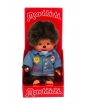Plyšový Mončiči - Denim Boy - Monchhichi - 20 cm