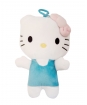 Plyšový prívesok mačička - modrá - Hello Kitty - 19 cm