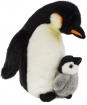 Plyšový tučniak s mláďaťom - Authentic Edition - 22 cm 