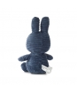Plyšový zajačik tmavomodrý menčester - Miffy - 23 cm