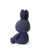 Plyšový zajačik tmavomodrý menčester - Miffy - 23 cm