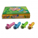 Hračka - Červík na kľúčik 14cm,12ks v dbx