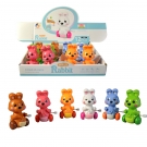 Hračka - Králik na kľúčik, 9cm, 12 ks v boxe