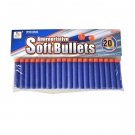 Hračka - Náboje softové 20ks, 16x28cm