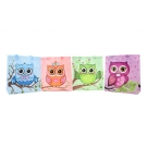 Hračka - Darčeková taška sovičky 26x29cm