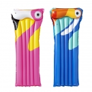 Hračka - Lehátko nafuk.tropický vták 183x76cm