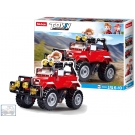 Hračka - Stavebnica Červené SUV