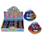 Hračka - Dúhový sliz poop 12 ks v dbx