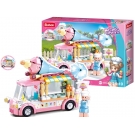 Hračka - Stavebnica Mobilný zmrzlinový stánok