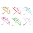 Hračka - Dáždnik vystreľovací zvieratká 6 farieb 