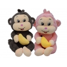 Hračka - Opička banán 25cm