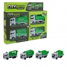 Hračka - Autá mest.služieb na spätný chod 4ks