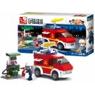 Hračka - Stavebnica Hasiči zásahové auto