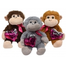 Hračka - Opička Judy so srdcom 28cm