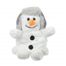 Hračka - Hrejivý plyšový snehuliak - Snuggables (30 cm)