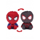 Hračka - Plyšová obojstranná postavička - Spider-Man a Miles Morales - Marvel - 28 cm