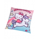 Hračka - Plyšový dekoračný vankúšik - Hello Kitty - 35 x 35 cm