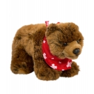 Hračka - Plyšový medveď s červenou šatkou - Authentic Edition 20 cm