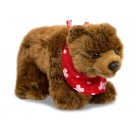 Hračka - Plyšový medveď s červenou šatkou - Authentic Edition 25 cm