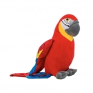 Hračka - Plyšový papagáj červený - 40 cm