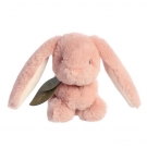 Hračka - Plyšový zajačik Brenna hrkálka - Ebba Eco Collection - 15 cm