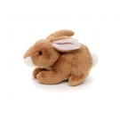 Hračka - Plyšový zajačik hnedý - Authentic Edition - 15 cm