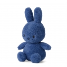 Hračka - Plyšový zajačik tmavomodrý froté - Miffy - 23 cm